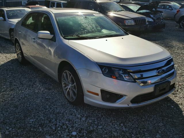 3FAHP0HA6CR127230 - 2012 FORD FUSION SE SILVER photo 1