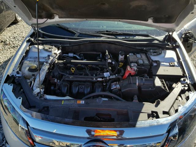 3FAHP0HA6CR127230 - 2012 FORD FUSION SE SILVER photo 7