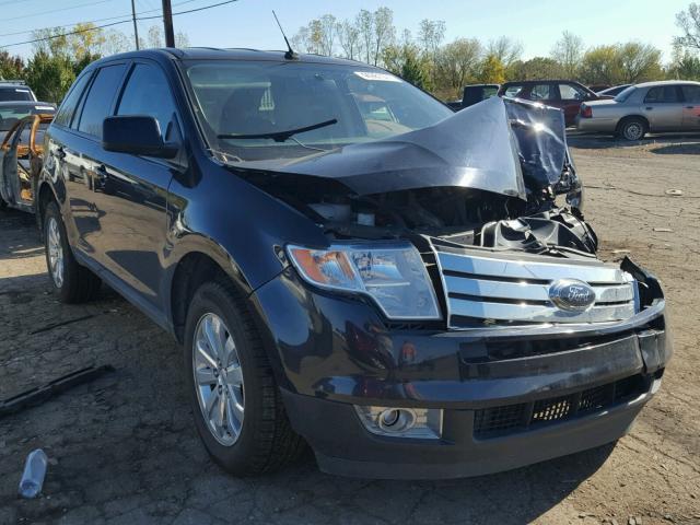 2FMDK3JC2ABA84534 - 2010 FORD EDGE SEL BLUE photo 1