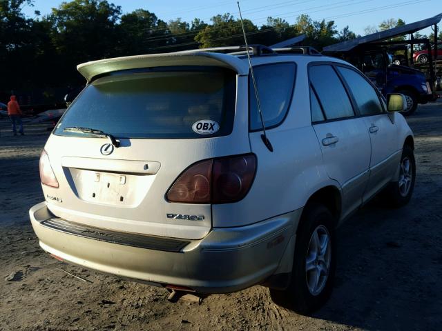 JT6HF10U4Y0117190 - 2000 LEXUS RX 300 WHITE photo 4