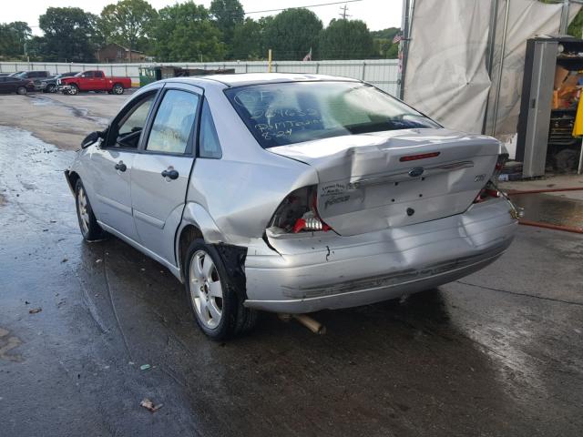 1FAFP38361W269632 - 2001 FORD FOCUS ZTS SILVER photo 3