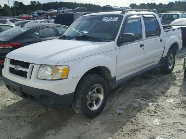 1FMZU67K35UB69639 - 2005 FORD EXPLORER S WHITE photo 2