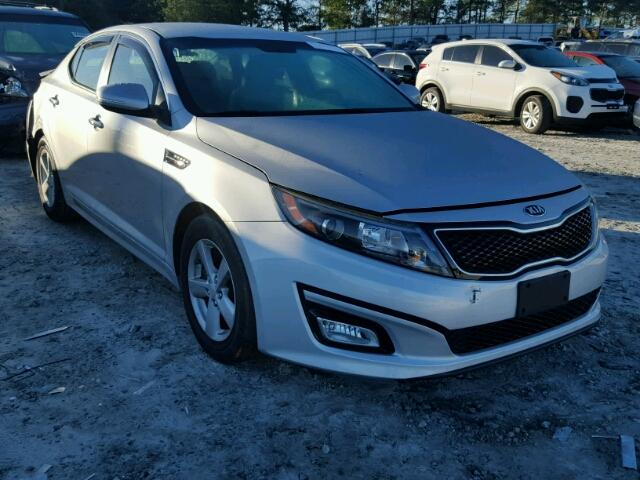 5XXGM4A75EG281658 - 2014 KIA OPTIMA LX SILVER photo 1