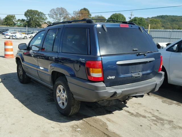 1J4GW58S8XC734758 - 1999 JEEP GRAND CHER BLUE photo 3