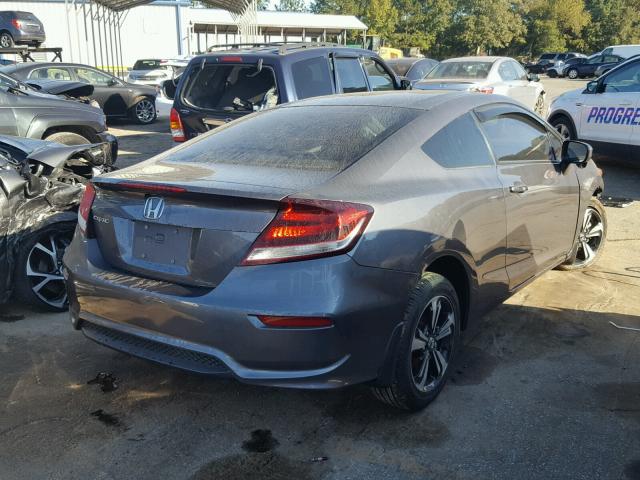 2HGFG3B84EH509992 - 2014 HONDA CIVIC EX ვერცხლისფერი ფოტო 4