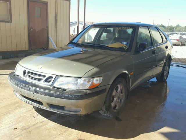 YS3DF58N2X2081507 - 1999 SAAB 9-3 GREEN photo 2