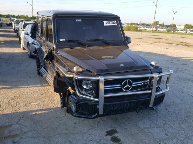 WDCYC7DF4HX263428 - 2017 MERCEDES-BENZ G 63 AMG BLACK photo 1