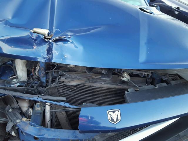 2B3CJ5DT7AH103670 - 2010 DODGE CHALLENGER BLUE photo 7