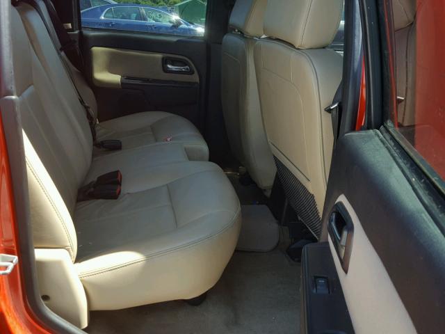 1GCDT43E988209015 - 2008 CHEVROLET COLORADO L ORANGE photo 6