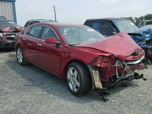 1G1ZC5E09CF327060 - 2012 CHEVROLET MALIBU 1LT BURGUNDY photo 1