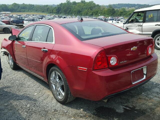 1G1ZC5E09CF327060 - 2012 CHEVROLET MALIBU 1LT BURGUNDY photo 3