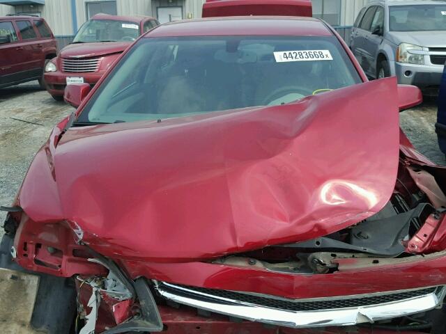 1G1ZC5E09CF327060 - 2012 CHEVROLET MALIBU 1LT BURGUNDY photo 7