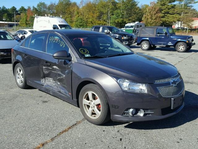 1G1PC5SB3E7191311 - 2014 CHEVROLET CRUZE LT GRAY photo 1