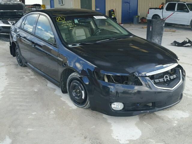 19UUA76537A035325 - 2007 ACURA TL TYPE S BLACK photo 1