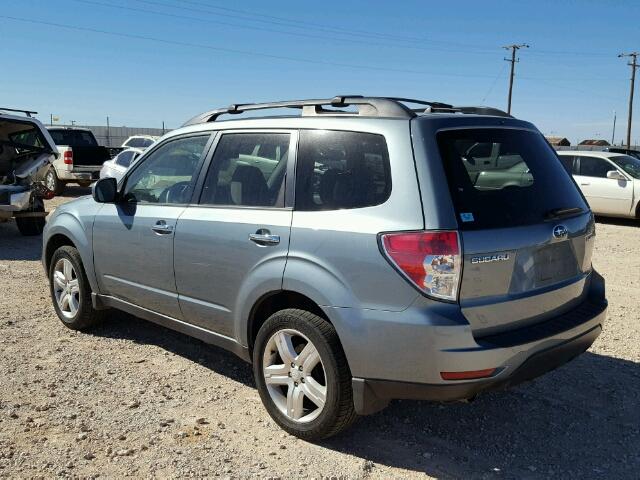 JF2SH63629H701501 - 2009 SUBARU FORESTER 2 GREEN photo 3