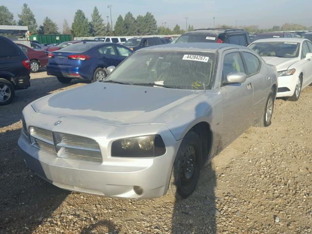 2B3CA3CV8AH165621 - 2010 DODGE CHARGER SX SILVER photo 2