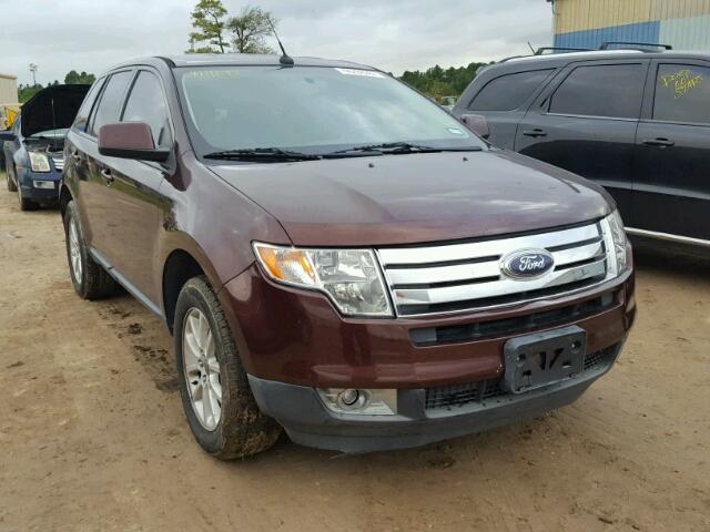 2FMDK3JC4ABA21497 - 2010 FORD EDGE SEL MAROON photo 1