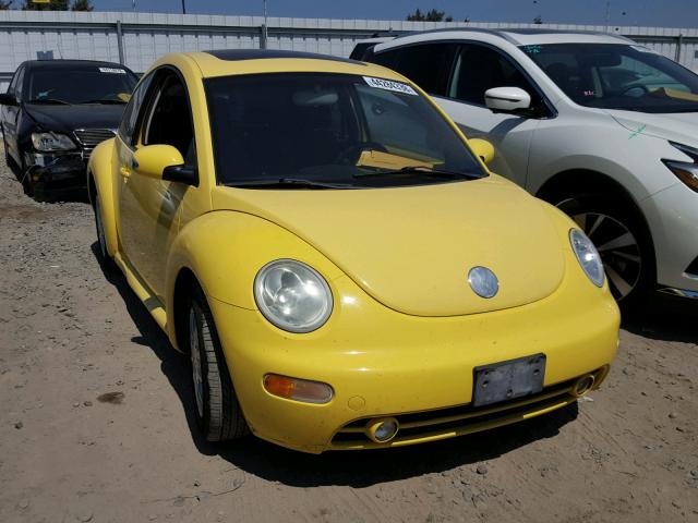 3VWCK31C25M412813 - 2005 VOLKSWAGEN NEW BEETLE 黄色 照片 1