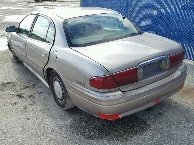 1G4HP54K324137531 - 2002 BUICK LESABRE CU BEIGE photo 3