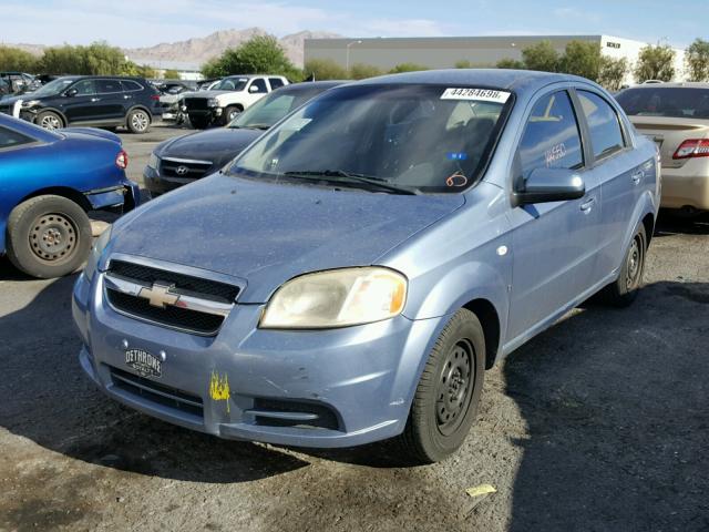 KL1TD56697B104289 - 2007 CHEVROLET AVEO BASE Morski zdjęcie 2
