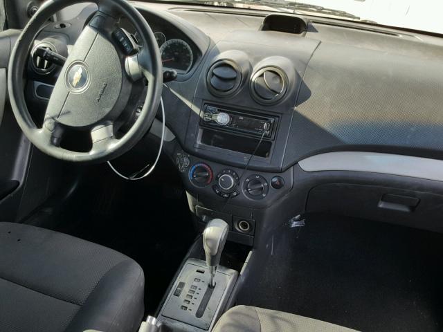 KL1TD56697B104289 - 2007 CHEVROLET AVEO BASE Morski zdjęcie 9
