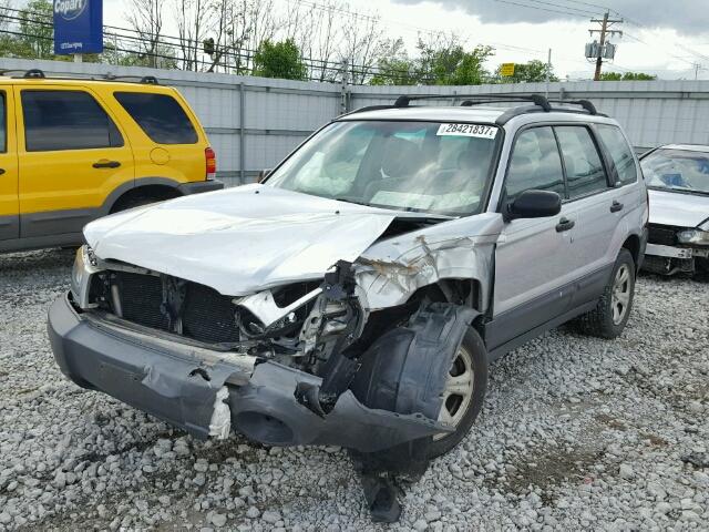 JF1SG63613H730793 - 2003 SUBARU FORESTER 2 SILVER photo 2