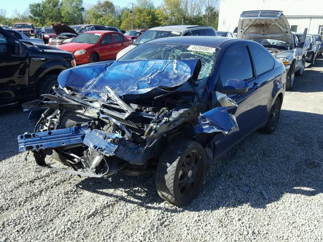 1FAHP33N98W264548 - 2008 FORD FOCUS SE BLUE photo 2