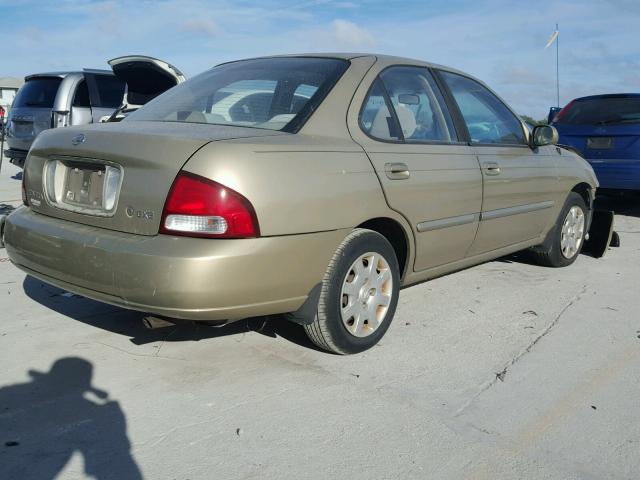 3N1CB51D21L495251 - 2001 NISSAN SENTRA GOLD photo 4