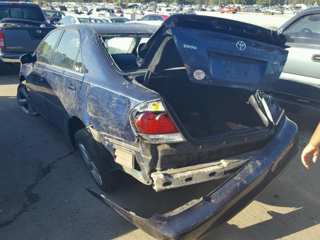 4T1BE32K96U108155 - 2006 TOYOTA CAMRY LE BLUE photo 3