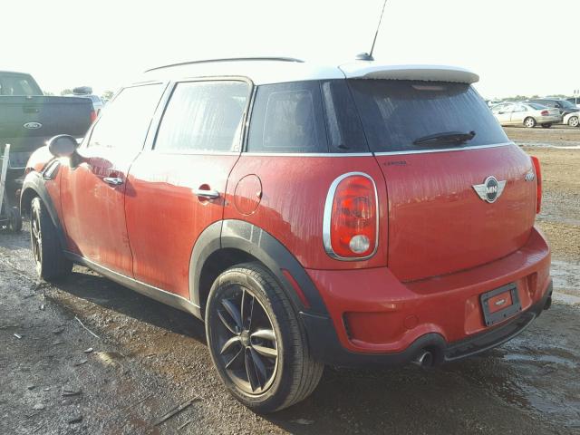 WMWZC3C52EWP26354 - 2014 MINI COOPER S C RED photo 3