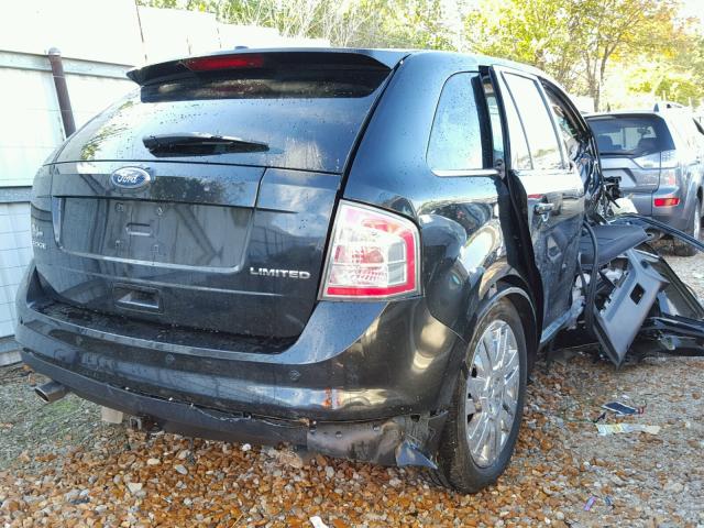 2FMDK3KC0ABA69576 - 2010 FORD EDGE LIMIT BLACK photo 4