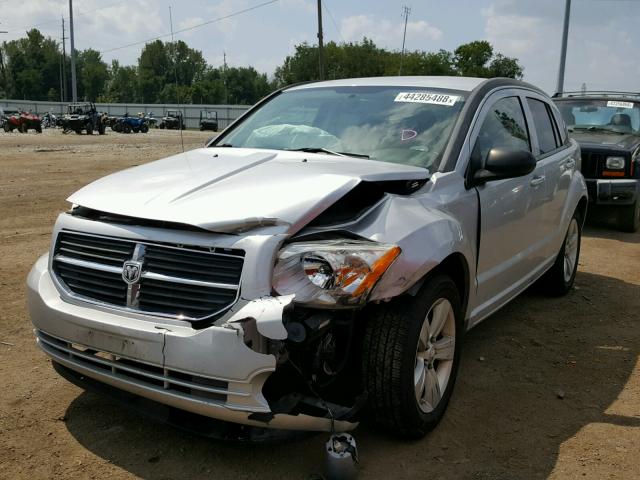 1B3CB3HA5AD546892 - 2010 DODGE CALIBER MA SILVER photo 2