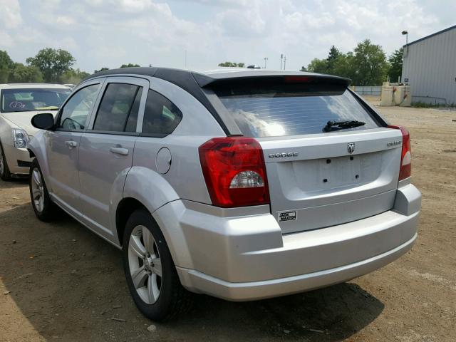 1B3CB3HA5AD546892 - 2010 DODGE CALIBER MA SILVER photo 3