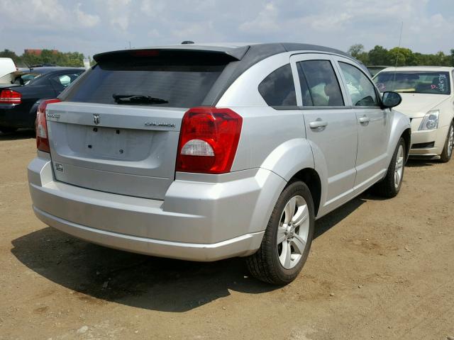 1B3CB3HA5AD546892 - 2010 DODGE CALIBER MA SILVER photo 4