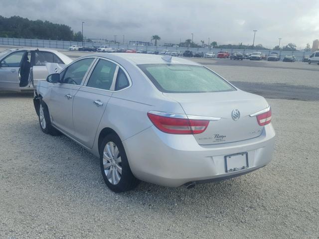 1G4PP5SK4F4138241 - 2015 BUICK VERANO SILVER photo 3