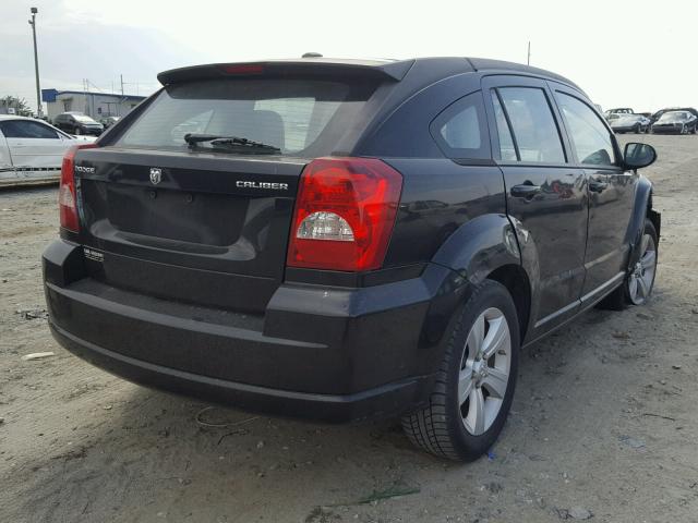 1C3CDWDAXCD534275 - 2012 DODGE CALIBER SX BLACK photo 4