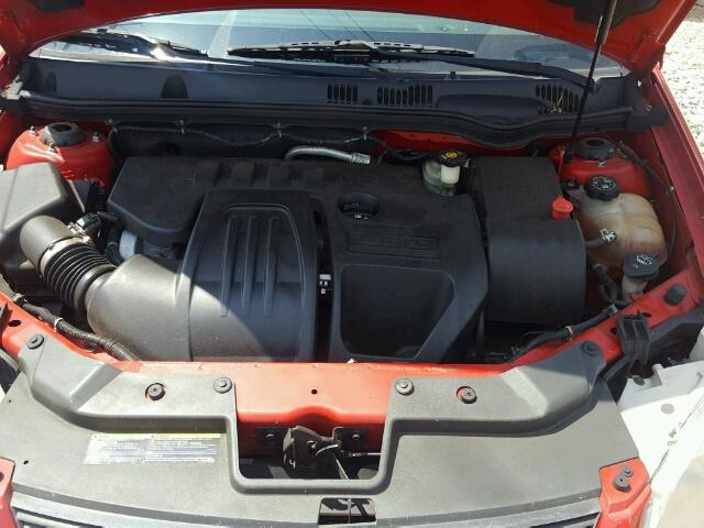 1G1AM58B467648137 - 2006 CHEVROLET COBALT SS RED photo 7