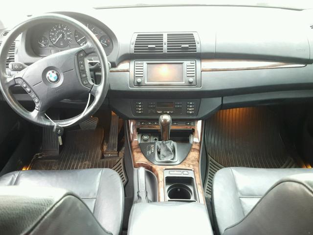 5UXFB53516LV21324 - 2006 BMW X5 4.4I BLACK photo 9
