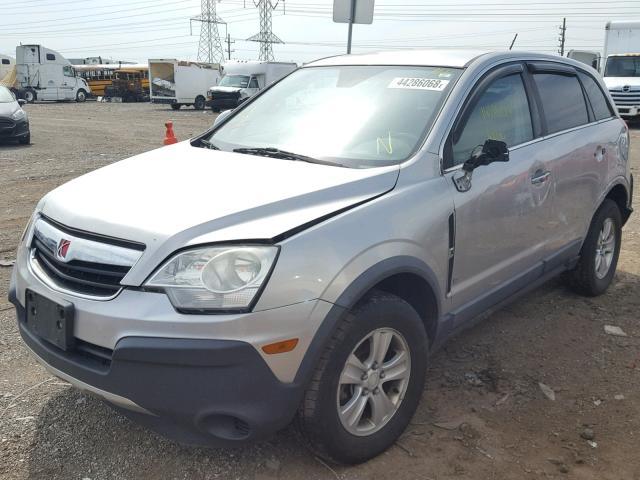 3GSCL33P28S500149 - 2008 SATURN VUE XE SILVER photo 2