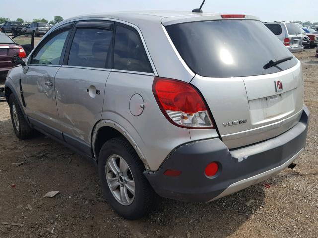 3GSCL33P28S500149 - 2008 SATURN VUE XE SILVER photo 3