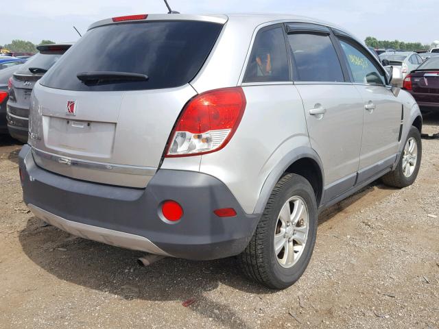3GSCL33P28S500149 - 2008 SATURN VUE XE SILVER photo 4