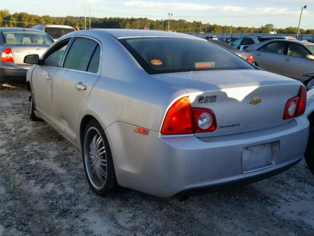 1G1ZC5E11BF390788 - 2011 CHEVROLET MALIBU 1LT SILVER photo 3