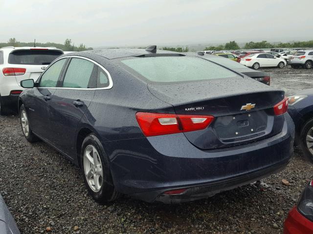1G1ZB5ST6GF202380 - 2016 CHEVROLET MALIBU LS Mavi foto 3