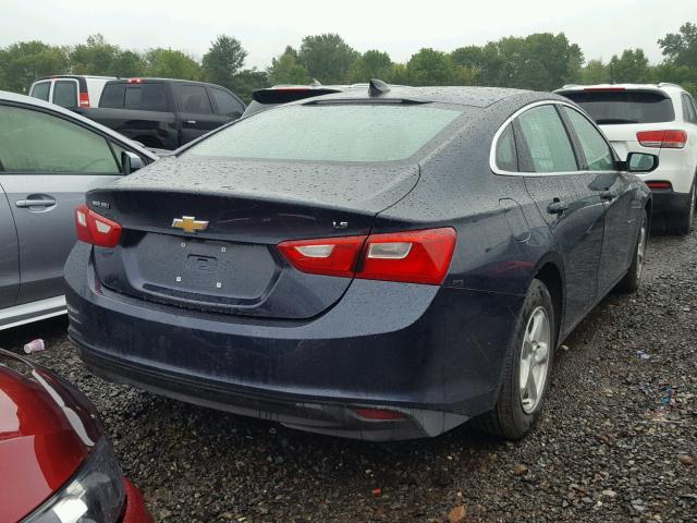 1G1ZB5ST6GF202380 - 2016 CHEVROLET MALIBU LS Mavi foto 4
