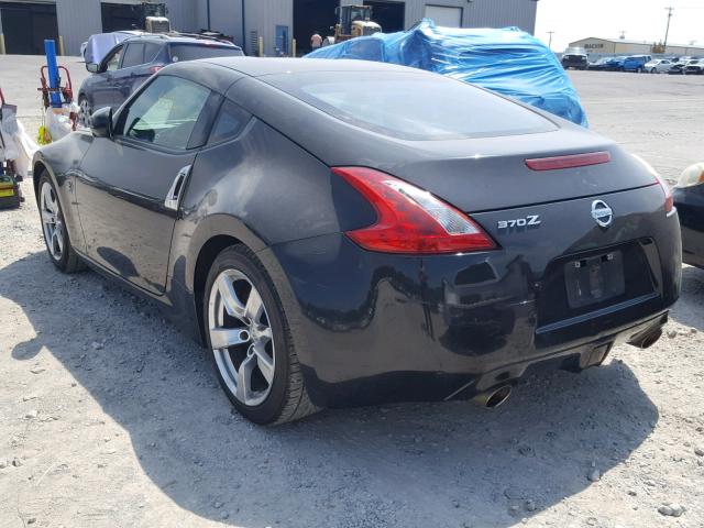 JN1AZ44E09M408952 - 2009 NISSAN 370Z BLACK photo 3