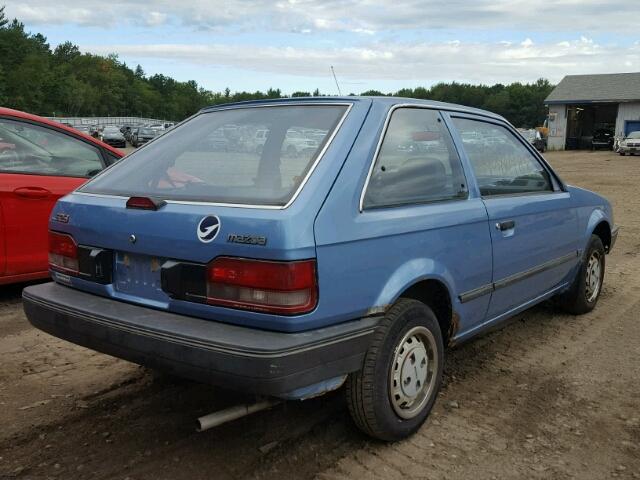 JM1BF2324K0382181 - 1989 MAZDA 323 Mavi foto 4