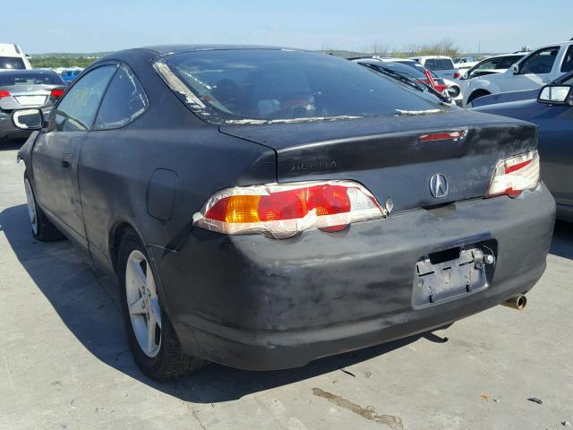 JH4DC54893C011456 - 2003 ACURA RSX BLACK photo 3