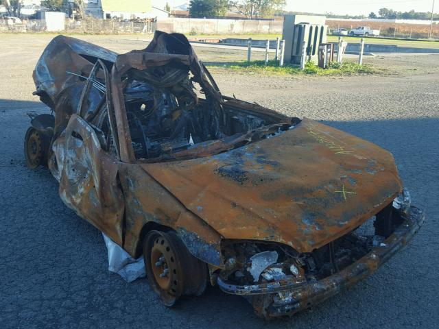 JHMES26771S000419 - 2001 HONDA CIVIC EX BURN photo 1