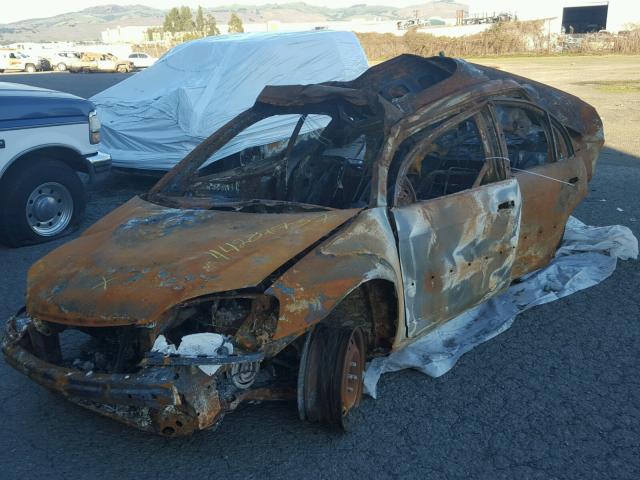 JHMES26771S000419 - 2001 HONDA CIVIC EX დამწვარი ფოტო 2