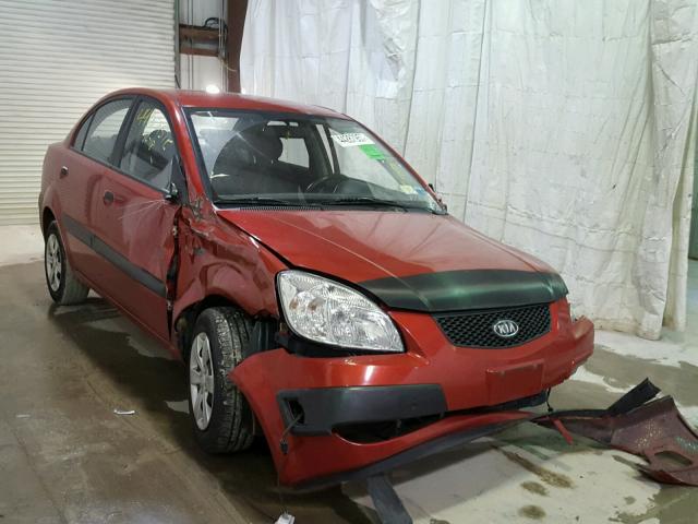 KNADE223996509730 - 2009 KIA RIO BASE RED photo 1